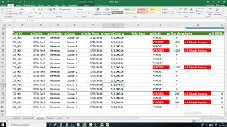 Control de prestamos y cobros por cuotas EXCEL 2019 [upl. by Trembly]