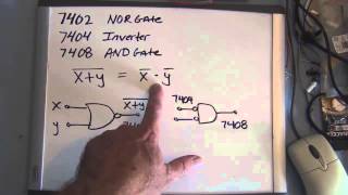 DeMorgans Theorems Tutorial [upl. by Ynney]