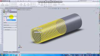 Episode1 Comment faire un Filetage sur solidworks [upl. by Fugazy]