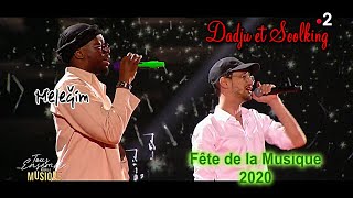 Soolking feat Dadju • Meleğim Fête De La Musique 2020 [upl. by Gerg904]