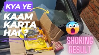 How To Fix Windshield Crack Using Windshield Repair Kit From Amazon [upl. by Harragan]