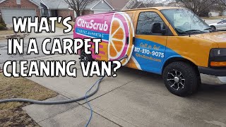 Whats in a carpet cleaning van [upl. by Warfold]