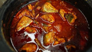 Kerala Style Fish Curry Recipe  Ayala Curry [upl. by Vachell]