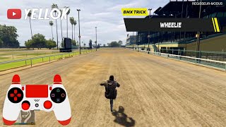 How To Do a WHEELIE On a BMX GTA 5 How To BMX [upl. by Weatherby556]