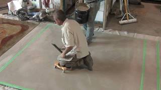 Concrete Overlays  Microtopping Application [upl. by Eocsor108]