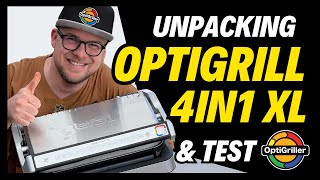 OptiGrill 4in1 XL  Unpacking amp Test [upl. by Gauntlett688]