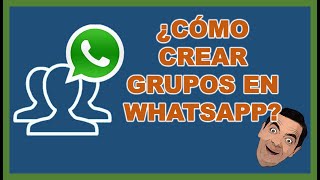 Cómo crear grupos en whatsapp  Actualizado 2023 [upl. by Erkan603]