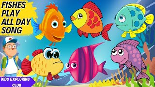 Fishes Song  Nursery Rhymes  Kids Songs [upl. by Sang]