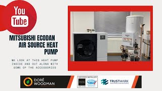 Mitsubishi Ecodan Air Source Heat Pumps [upl. by Haraf]