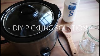 Learn Silversmithing EASY HOMEMADE DIY PICKLING SOLUTION Silversmithing for beginners [upl. by Tesil442]