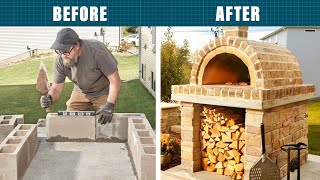 How to Build a DIY Wood Fired Pizza Oven [upl. by Adiana576]