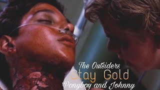 Ponyboy and Johnny  stay gold The Outsiders [upl. by Tuppeny10]