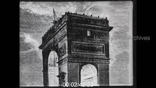 Arc de Triomphe History and Design 1950s  Film 1046939 [upl. by Norat311]