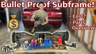 Ultimate E36 Subframe RepairRebuiltReinforce Guide Part 1 Parts and Cost Overview [upl. by Nnazil]