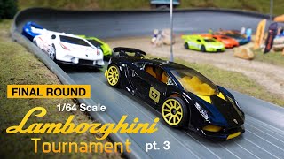 Lamborghini Tournament Pt 3 Diecast Car Racing [upl. by Helms570]