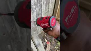 Extreme power in a compact size Milwaukee m12 surge impact driver shorts 🔥🔥 [upl. by Eioj]