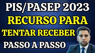 PISPASEP RECURSO PASSO A PASSO DE COMO FAZER [upl. by Durward]