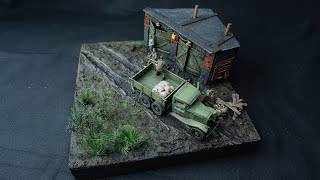 quotAt the warehousequot world war 2 172 Diorama [upl. by Dranoel]