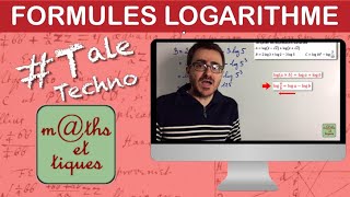 Appliquer les formules du logarithme décimal  Terminale Techno [upl. by Hatfield727]