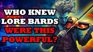 How To Be An OVERPOWERED Lore Bard At EVERY LEVEL In Baldurs Gate 3 Ultimate Lore Bard Multiclass [upl. by Tadeo]