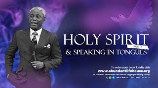 Rev Olusola Areogun  Holy Spirit and speaking in tongues part 3 [upl. by Lisette423]