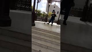 Juggling at the Plaza of Barranquitas Puerto Rico [upl. by Rora708]