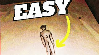 How to DRAW Bodies FAST in 20 secondsNo Clickbait [upl. by Neraa]