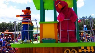 New Sesame Street Parade at SeaWorld Orlando [upl. by Olrak]