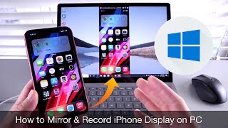 How to Mirror iPhone to PC EASY [upl. by Atteragram838]