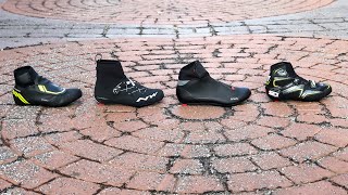 Top 4 Winter Road Cycling Shoes Review [upl. by Toomay]