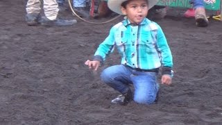 ¡¡ESTOS SI SON JINETES JARIPEO DE NIÑOS 2016 EN PATZCUARO MICHOACAN Payaso Tostacho Gabacho [upl. by Barlow]