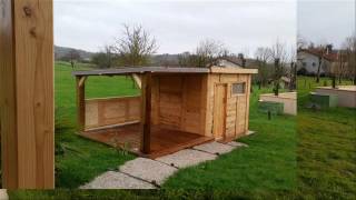 Cabane de jardin en palettes [upl. by Britte]