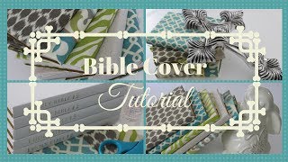 Easy Bible Cover Tutorial [upl. by Gytle]