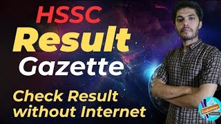 HSSC Result Gazette 2nd Annual Exam 2023 [upl. by Millian]