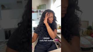 GRWM Indique Pure Curly [upl. by Ahsik223]