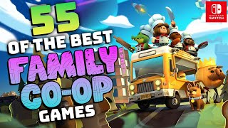 55 BEST Nintendo Switch Family Friendly Local Couch COOP Games [upl. by Nylkaj]