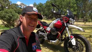 Ride and full review of the Moto Guzzi V85 TT [upl. by Valeda]