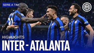 INTER 32 ATALANTA  HIGHLIGHTS  SERIE A 2223 ⚫🔵🇬🇧 [upl. by Lesig283]