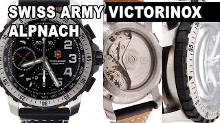 Swiss Army Victorinox Alpnach Watch 241195 HandsOn [upl. by Llesram851]