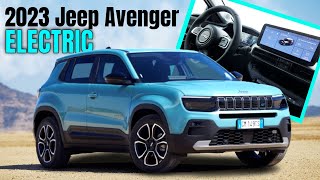 2023 Jeep Avenger is the brands first fully electric model [upl. by Terces]