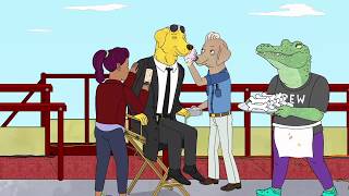 Everytime Mr Peanutbutter Acts Like A Dog on BoJack Horseman Supercut [upl. by Cherida]