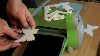 Cutting Felt Chipboard and Fun Foam with the CuttleBug [upl. by Tailor381]