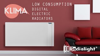 Electric Radiator Klima Radialight  Low consumption heaters Made in Italy [upl. by Nylaj639]