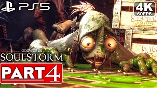 ODDWORLD SOULSTORM PS5 Gameplay Walkthrough Part 4 4K 60FPS  No Commentary FULL GAME [upl. by Valaree]