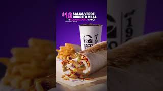 Taco Bell  Salsa Verde Burrito [upl. by Mercado200]