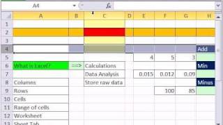 Excel Finance Class 01 Introduction to To Excel 2007 amp 2010 [upl. by Atikehs]