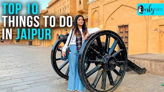 Top 10 Things To Do In Jaipur  Curly Tales [upl. by Anelem]