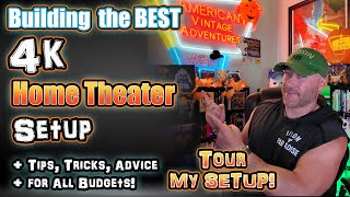 My Home Theater Tour amp TIPS for the BEST 4kuhd Experience [upl. by Harlow]