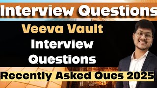 Important Veeva Interview Questions  Veeva Vault Interview Questions 2025  The Corporate Guys [upl. by Romanas418]