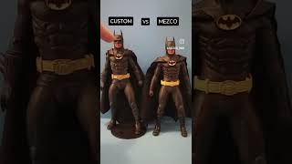 Custom Keaton vs Mezco Keaton Batman action figures [upl. by Aisereht]